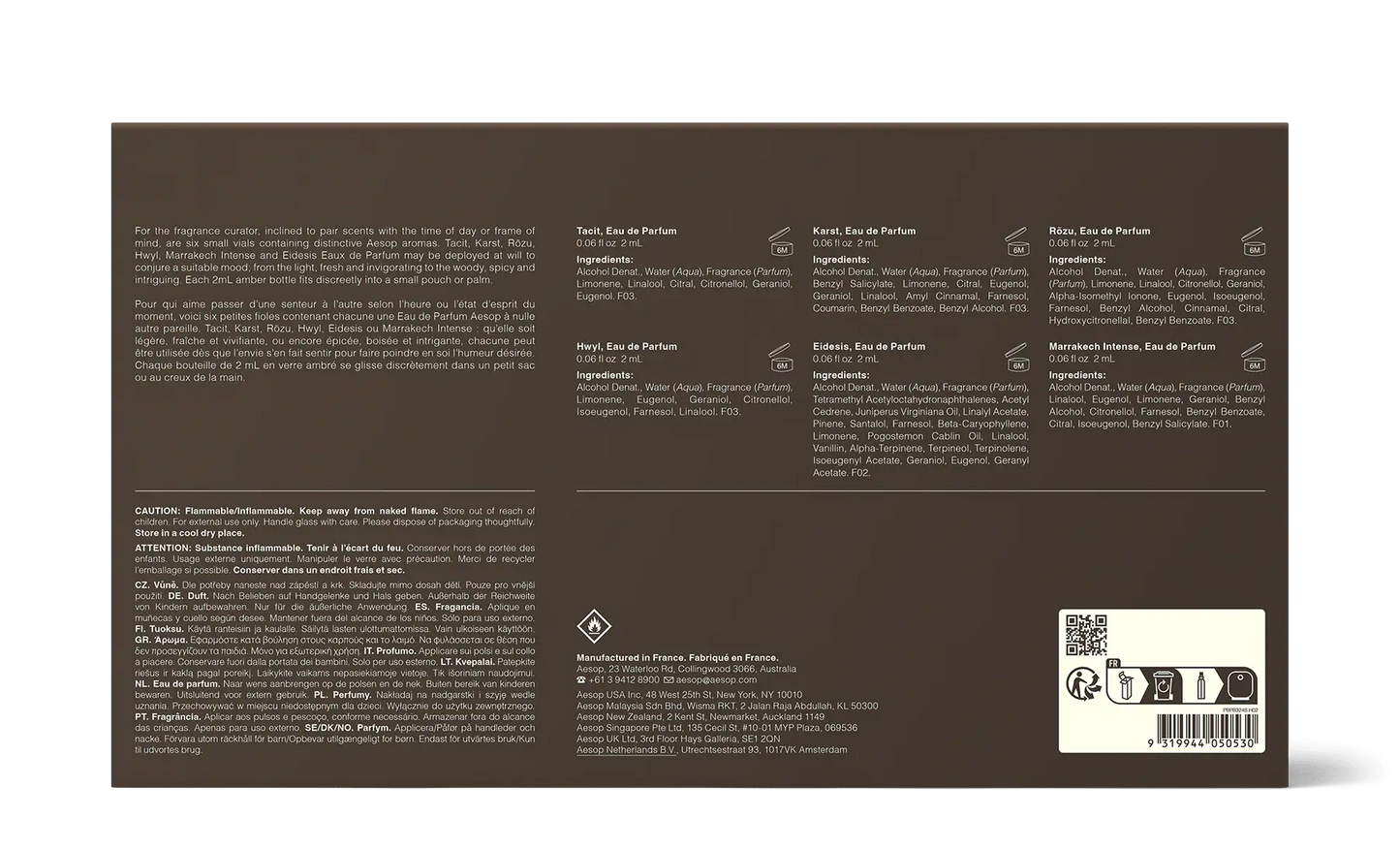 Fragrance Anthology Volume I