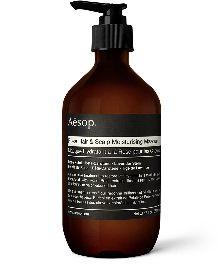 Rose Hair & Scalp Moisturising Masque 500mL